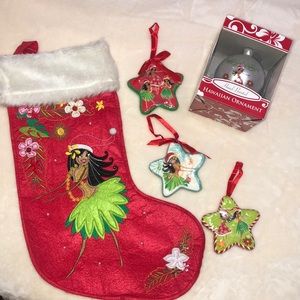 Hula girl Christmas bundle.